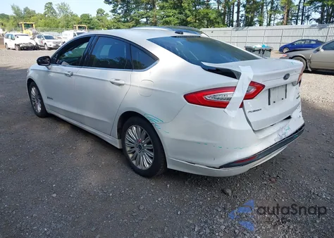 2013 Ford Fusion Hybrid Se z USA, uszkodzony, nr VIN 3FA6P0LUXDR349019